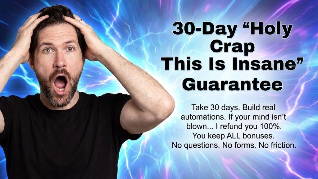 30-Day Holy Crap This Is Insane Guarantee